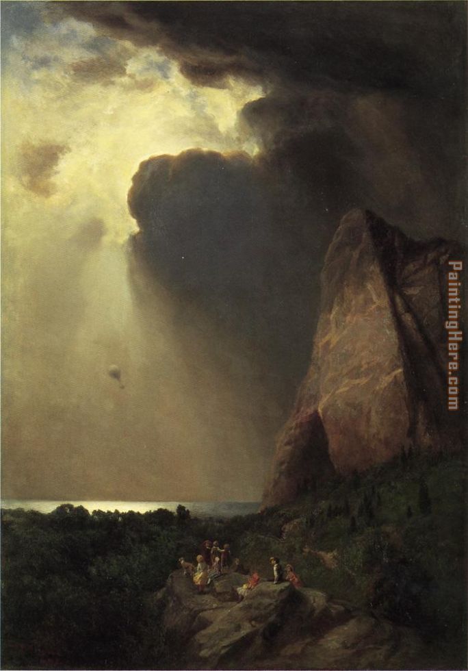 The Lost Balloon painting - William Holbrook Beard The Lost Balloon art painting